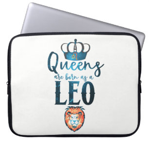 Königinnen werden als LEO Sternzeichen Juli August Laptopschutzhülle