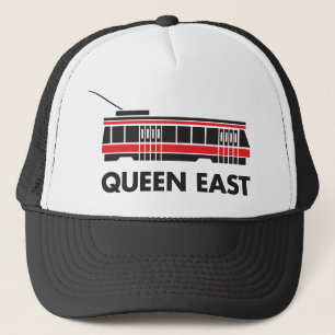 Königinost (Toronto) Streetcar-Fernlastfahrer-Hut Truckerkappe