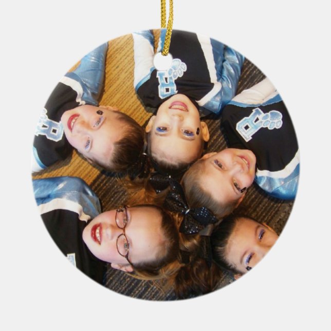 Königlich alle Stern-kundenspezifische Keramik Ornament (Vorne)