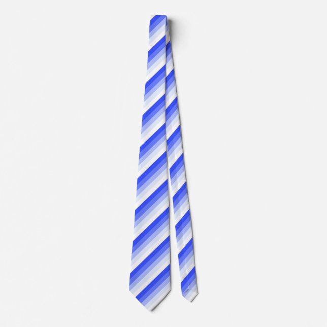 Königlich blaue Schattenstreifen Krawatte (Vorderseite)