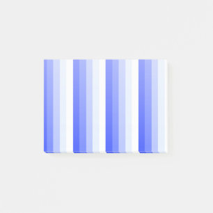 Königlich blaue Schattenstreifen Post-it Klebezettel