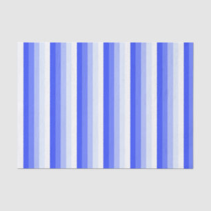 Königlich blaue Schattenstreifen Seidenpapier