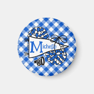 Königlich Blaues Cheer-Wimpel personalisiertes Spi Magnet