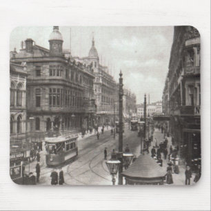 Königliche Allee, Belfast, c.1900 Mousepad