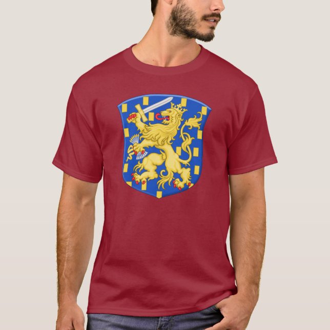 Königliche Arme der Niederlande T-Shirt (Vorderseite)