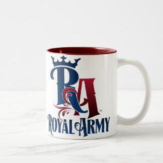 Königliche Armee-Emblem-Tasse Zweifarbige Tasse