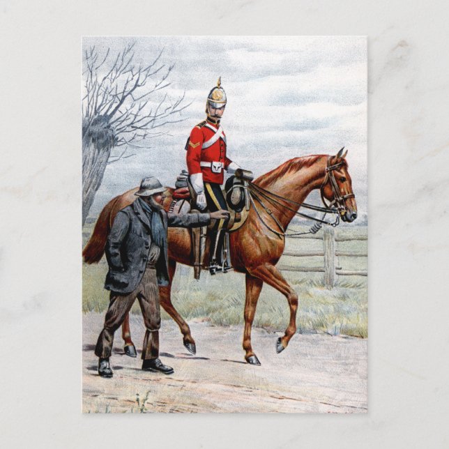 Königliche Drachen Postkarte (Vorderseite)