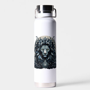 Königliche Eleganz, ein majestätischer Blick auf d Trinkflasche