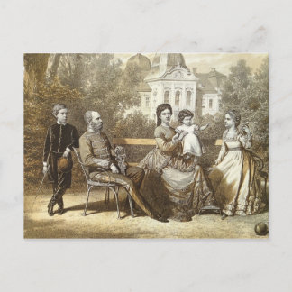 Königliche Familie Österreichs - SISS - Habsburg # Postkarte