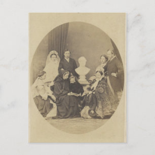 Königliche Familie trauert über Prinz Albert #002U Postkarte