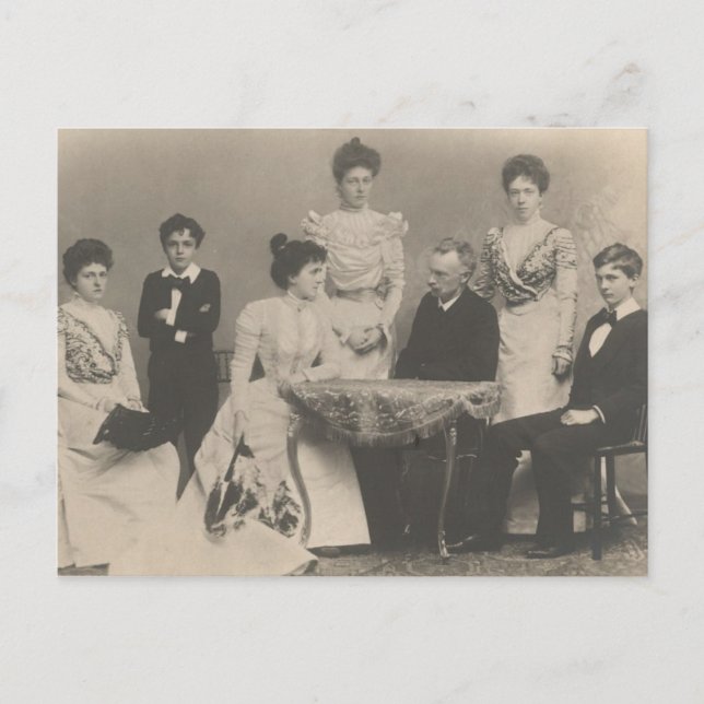 Königliche Familie (Verwandte Sissi) von Bayern #0 Postkarte (Vorderseite)