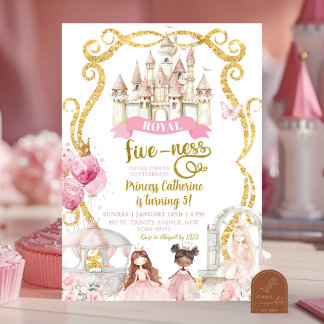 Königliche Fest - eine Prinzessin zum Geburtstag Einladung