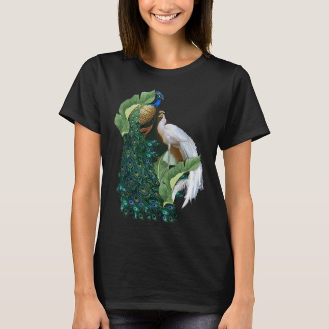 Königliche Friedhöfe in Weiß und Blau T-Shirt (Vorderseite)