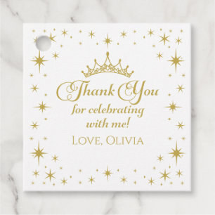 Königliche Gold Prinzessin Geburtstag Geschenkanhänger