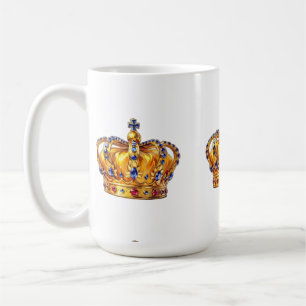 Königliche goldene Krone Kaffeetasse