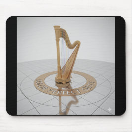 Königliche Goldharfe-Mauspad Mousepad