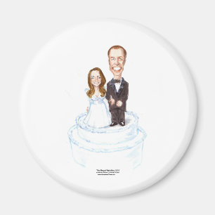 Königliche Hochzeit Catherine & William Geschenke  Magnet