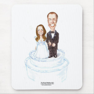 Königliche Hochzeit Catherine & William Geschenke  Mousepad
