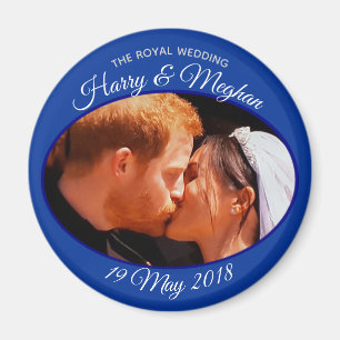Königliche Hochzeit des Harry- und Magnet