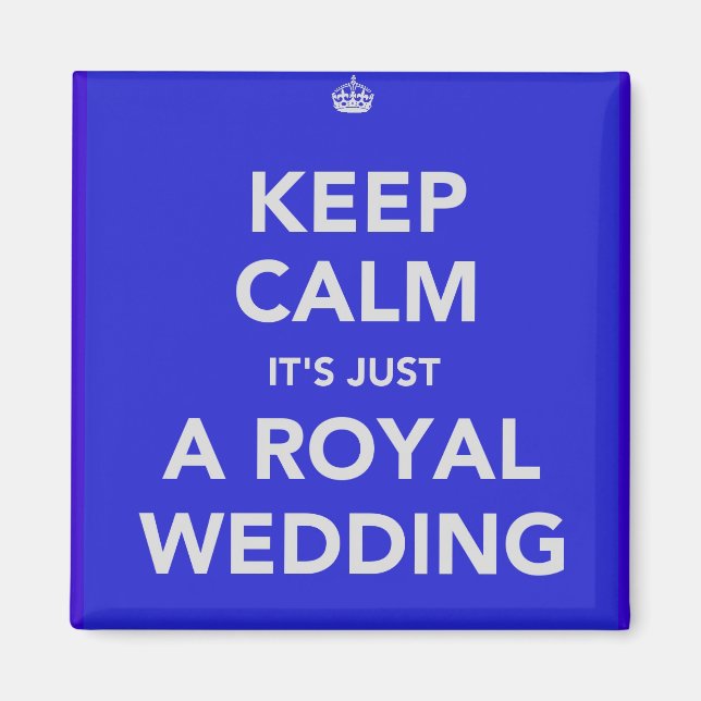 Königliche Hochzeit - Kate & William - 29. April 2 Magnet (Vorne)