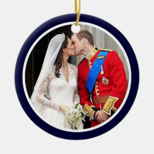 Königliche Hochzeit Keramikornament