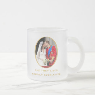 Königliche Hochzeit Mattglastasse