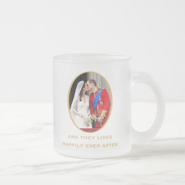 Königliche Hochzeit Mattglastasse (Rechts)