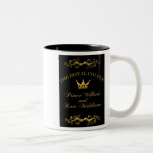 Königliche Hochzeits-Andenken-Tasse Zweifarbige Tasse