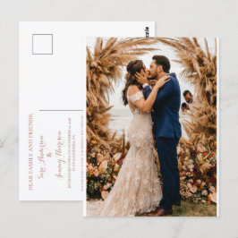Königliche Hochzeitseinladung Postkarte
