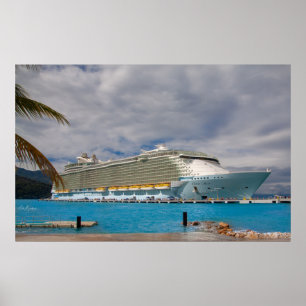 Königliche karibische Oase des Meeres in Labadee, Poster