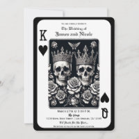 Königliche Königin & Königin der Herzen Skulls & R