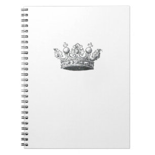 Königliche Krone Notizblock