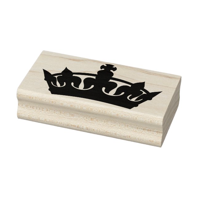 königliche Kronkunst Briefmarke Gummistempel (Stempel)