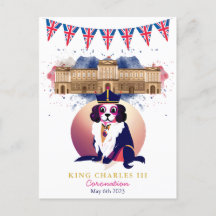 Königliche Krönung König Charles Dog Funny