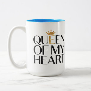Königliche Liebe Zweifarbige Tasse