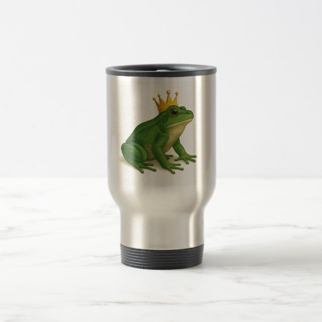 Königliche Majestät mit Pfoten! Reisebecher (Mittel)