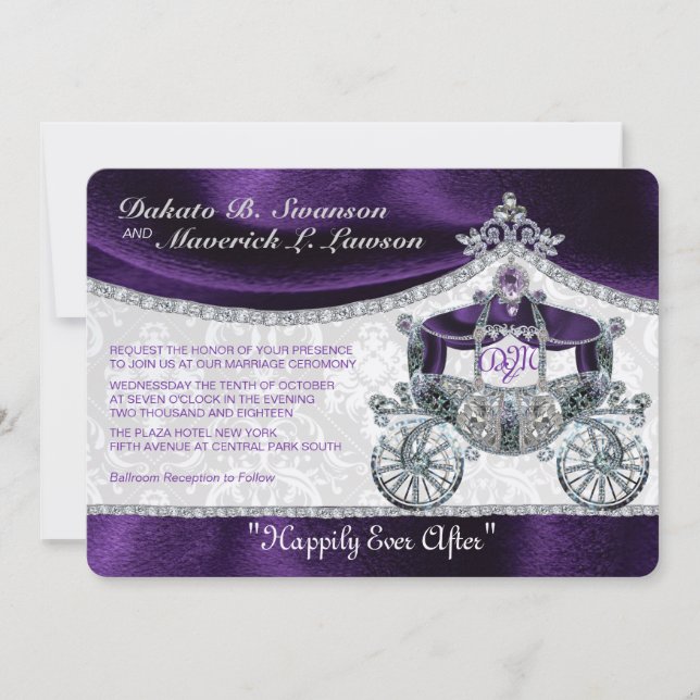 Königliche Messe Einladung (Vorderseite)