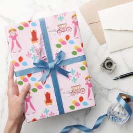 Königliche Prinzessin Birthday Party Geschenkpapier