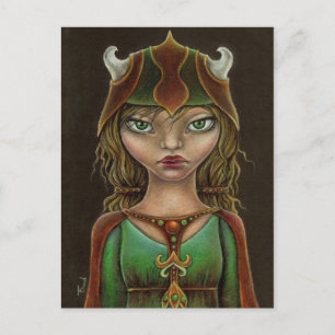 Königliche Prinzessin Postkarte
