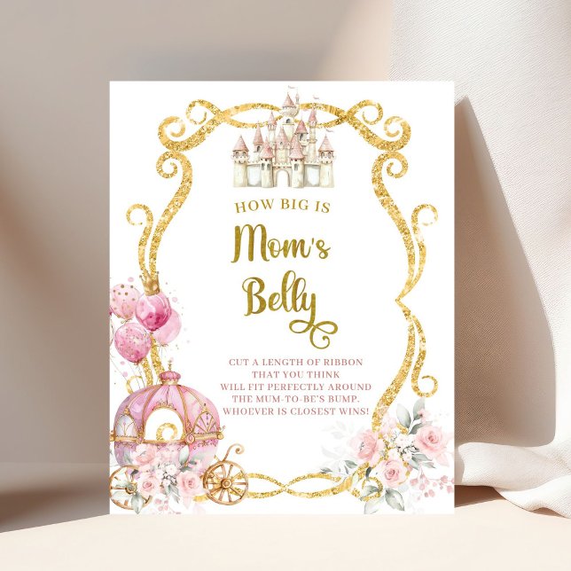 Königliche Prinzessin Wie groß ist die Mama Bauch- Poster (Von Creator hochgeladen)