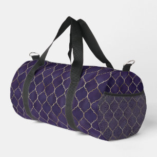 Königliche Rhythmen: Lila andalusische marokkanisc Duffle Bag