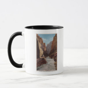 Königliche Schlucht, Co - Ansicht des Zugs, Fluss Tasse