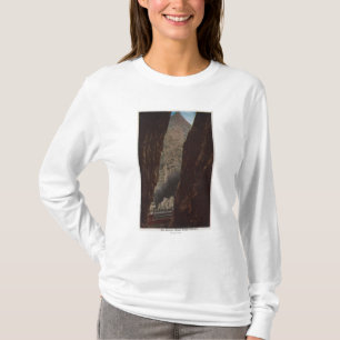 Königliche Schlucht, Co - Ansicht eines Spaltes i T-Shirt