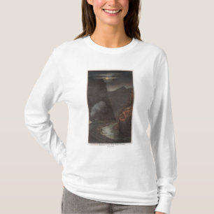 Königliche Schlucht, Co - Mondschein-Ansicht des T-Shirt
