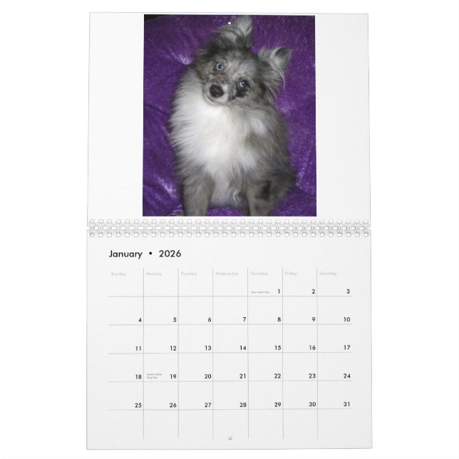 Königliche Spitze Kalender (Jan 2026)