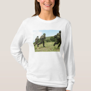 Königliche thailändische Marinesoldaten hetzen T-Shirt