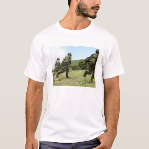 Königliche thailändische Marinesoldaten hetzen T-Shirt