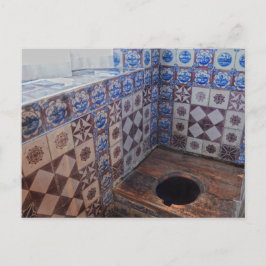 Königliche Toilette in Rosenborg Castle, Kopenhage Postkarte