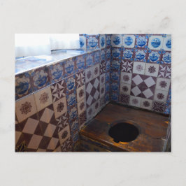 Königliche Toilette in Rosenborg Castle, Kopenhage Postkarte