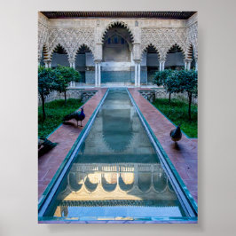Königlicher Alcázar von Sevilla Poster